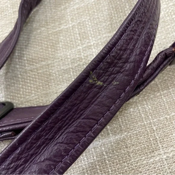 Ace Leather Goods Purple Leather Concealment Purse - Picture 6 of 9